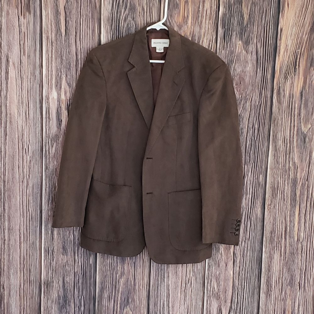 Pronto Uomo Men's Suit Jacket, Sz Small